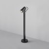 Lampa stojąca ogrodowa zewnętrzna aluminium czarna regulowana tuba Scope MAYTONI O025FL-01B1