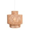 Lampa Wisząca Pleciona Boho LABRIZ P0586 MAXLIGHT