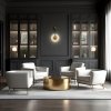 Designerski nowoczesny kinkiet w stylu art deco szklany klosz BELL LED CCT LP-1702/1W TR Light Prestige
