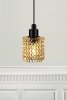Lampa Wisząca NORDLUX HOLLYWOOD 46483027 Bursztynowa