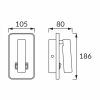 Kinkiet hotelowy do sypialni do czytania biały z dekoracyjnym podświetleniem OTELLO LED D 6W+3W WHITE  03723