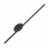 Nowoczesna lampa ścienna kinkiet LED listwa czarna minimalistyczna JAVA II BLACK 1439 TK-Lighting