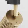 Lampa szynowa minimalistyczna nowoczesna regulowana aluminium złota Focus Design MAYTONI TR011-1-GU10-G