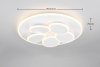 Designerska Lampa Sufitowa plafon LED 35W MANDALA TRIO 653210631 biała pilot w zestawie