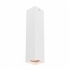 Nowoczesny Plafon Sufitowy Biała Tuba Metalowa ANDER CLN-28394-L-WH ITALUX