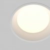 Okrągła Oprawa Wpuszczana Do Łazienki Downlight Okno Maytoni DL055-12W3-4-6K-W