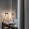 Lampa Wisząca Nowoczesna Minimalistyczna Czarny Szklany Klosz EMPIRE SP1 CONO 309798 IDEAL LUX
