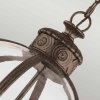 Lampa wisząca Adams 4 źródła światła brytyjski brąz styl wiktoriański FE-ADAMS-4P-BRZ FEISS