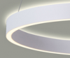 Biała Nowoczesna Okrągła Lampa Wisząca Dwustronna LED BRASCO UP DOWN PND-56215D-080RPC-WH-3KS4K-TRDIMM ITALUX