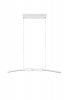 Nowoczesna uniwersalna lampa wisząca LED minimalistyczna biała metalowa listwa podłużna GINKO R35791131 Rl