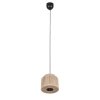 Naturalna lampa wisząca w stylu boho abażur z juty SMILLA 366800136 TRIO