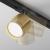 Lampa szynowa okrągła minimalistyczna aluminium matowe złoto i czerń regulowana tuba Polar MAYTONI TR088-1-GX53-MG