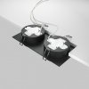 Oprawa Wpuszczana Downlight Hoop Maytoni DL086-02-GX53-SQ-B