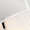 Lampa wisząca Corona 3 źródła światła satynowa biel / polerowany nikiel elegancka minimalistyczna DL-CORONA-3P-WPN ELSTEAD LIGHTING