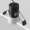 Biała Nowoczesna Oprawka Wpuszczana Downlight Minor Maytoni DL089-9W3K-BW LED 9W