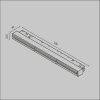 Ścieżka świetlna lampa szynowa nowoczesna LED aluminium biała Parete MAYTONI TR106-2-18W3K-W