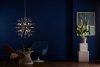 Nowoczesna Lampa Wisząca Designerska Chrom Kryształowe Elementy EXODUS EXO0850 DAR LIGHTING