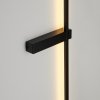 Lampa ścienna kinkiet LED listwa metalowa czarna klasyczna minimalistyczna uniwersalna SOUL SP-MD1022S-BLACK Step Into Design