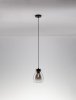 Nowoczesna Lampa Wisząca Czarna Minimalistyczna Szklana MOCHE LE44340 LUCES EXCLUSIVAS
