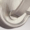 Kinkiet DeWitt 1 źródło światła ciepłe srebro elegancki minimalistyczny metalowy FE-DEWITT1 FEISS