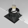 Oprawa wpuszczana w sufit downlight kwadratowa czarna DOT MAYTONI DL042-01-SQ-B
