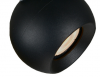 Czarna Lampa Sufitowa Plafon LAFIN SPL-45379-3R-BK ITALUX