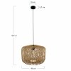 Lampa sufitowa bambusowa 46x46x34cm