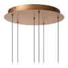 Nowoczesna Lampa Wisząca LED Brąz GRIFFITH 24403/42/04 LUCIDE