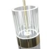 Designerska lampa wisząca w kolorze różowego złota nowoczesna art deco glamour AMBIENTE LED CCT LP-1510/3L GD Light Prestige