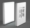 Biała Lampa Sufitowa LED Plafon BASTIA PLF-83625-230S-18W-WH ITALUX