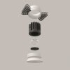Biała Oprawka Wpuszczana Downlight Round Maytoni DL058-7W3K-TRS-W