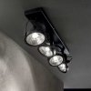 Kinkiet Ścienny Czarny Reflektor Vintage Loft GLIM PL4 200255 IDEAL LUX