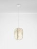 Elegancka lampa wisząca z jedwabistym kloszem MAPIRI  LE44746 Luces Exlusivas