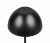 Lampka stołowa nocna LED czarna półokrągła designerska nowoczesna ściemnialna do pokoju dziecięcego ORTIZ IP44 R55601132 Rl