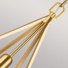 Industrialna geometryczna lampa wisząca Nico Feiss FE-NICO-P-M-CH Oksydowany mosiądz