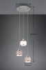 Nowoczesna Lampa Wisząca Srebrna KAPRUN 311630306 TRIO