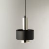 Nowoczesna lampa wisząca Rif Lux Sigma 40714 czarny/ srebrny nad stół wyspę jadalniana