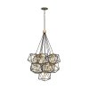 Lampa wisząca Astrid geometryczna 11 źródło światła odsłonięte żarówki HK-ASTRID-11P HINKLEY