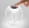 Lampa Stołowa Chrom Glamour LED Kryształowa DIAMOND TL1 343488 IDEAL LUX