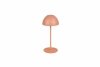 Lampka stołowa nocna LED pomarańczowa półokrągła designerska nowoczesna ściemnialna do pokoju dziecięcego ORTIZ IP44 R55601140 Rl