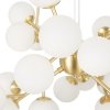 Nowoczesna Designerska Złota Lampa Wisząca Molekularna Szklane Kule DALLAS MOD545PL-24BS MAYTONI