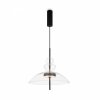 Minimalistyczna Lampa Wisząca LED Czarna Nowoczesna BANGKOK MOD185PL-L6B3K3 MAYTONI