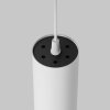 Lampa wisząca minimalistyczna LED aluminium biały nad stół do jadalni do salonu Focus LED Maytoni P072PL-L12W3K-1