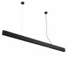 Lampa wisząca  do salonu do biura Sigi I PL0126-BK Yaskr czarna LED 3000K