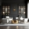 Designerski nowoczesny kinkiet w stylu art deco szklany bursztynowy klosz BELL LED CCT LP-1702/1W AM Light Prestige