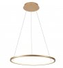 Nowoczesna Lampa Wisząca LED Złoty Okrąg VINOLA PND-56135B-040RPC-GD-3KS4K ITALUX