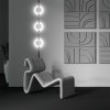 Ścieżka świetlna lampa na szynoprzewodzie okrągła LED minimalistyczna aluminium biała możliwość ściemniania Relax MAYTONI TR107-4-5W-DS-W