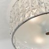 Plafon Sufitowy Kryształowy Glamour Chrom BELFONT 61252 ENDON