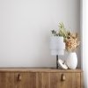 Dekoracyjna lampka stołowa nocna w stylu boho podwójny biały abażur do salonu jadalni sypialni CALISTO 5893 TK-Lighting