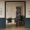 Szklana nowoczesna lampa wisząca Antic Maytoni MOD302PL-04GR